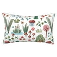 thumbnail image 1 of Kll Frog And Forest Plants Pillow Covers Envelope Closure,Super Soft And Cozy Fuzzy Fleece Pillow Case Cover 16"X24", 1 of 8