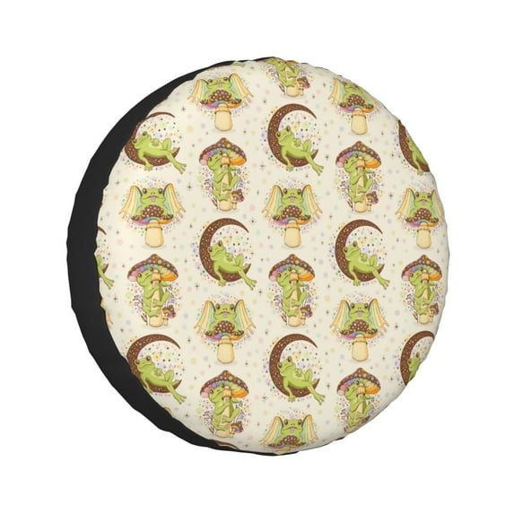 Kll Frogs Tire Cover,Universal Wheel Tire Cover For Trailer, Rv, Suv, Truck,Camper And Many Vehicle,(15 Inch)
