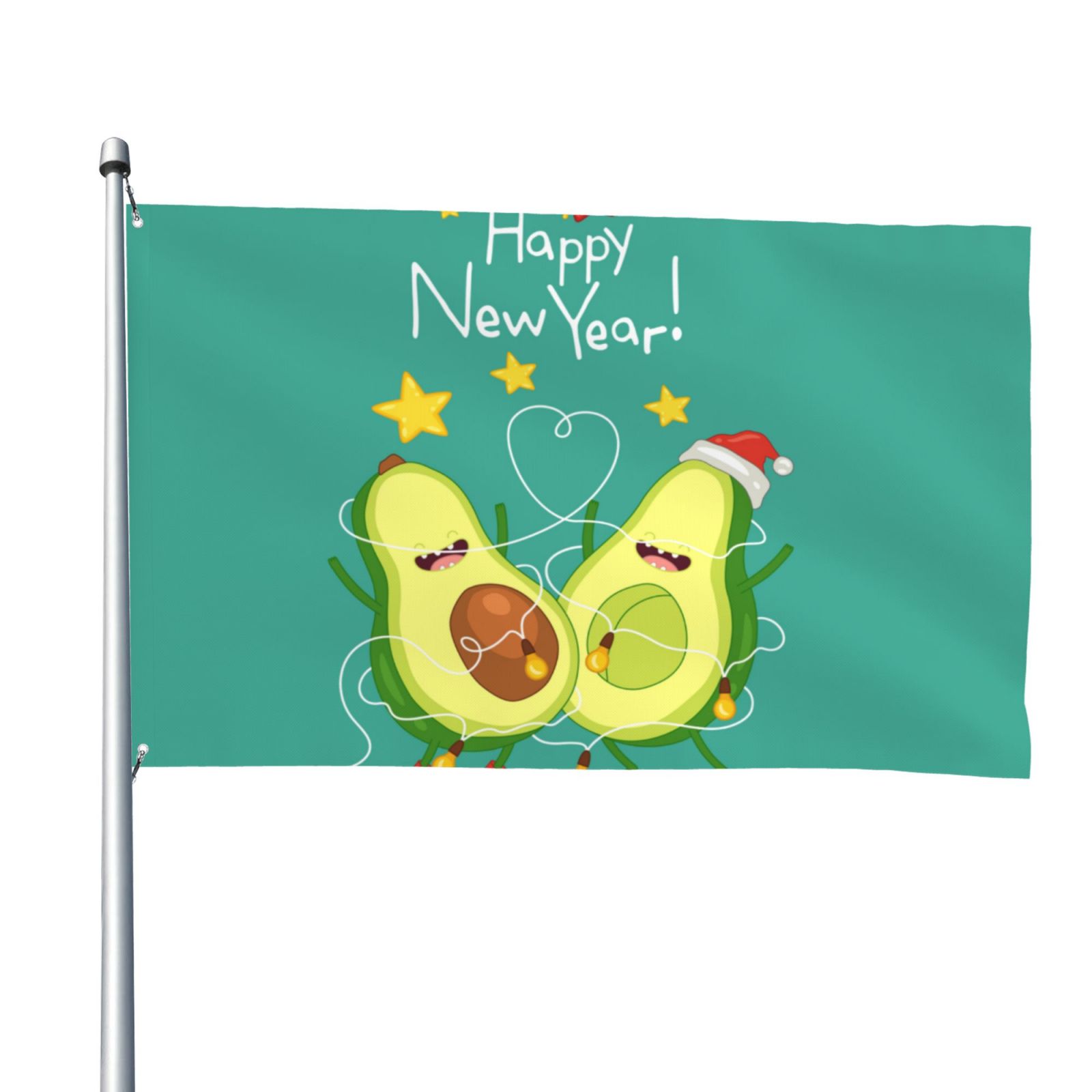 Kll Funny Avocado Flag 4x6 Ft Parade Party Flag Outdoor Flag Decorative ...