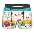 thumbnail image 1 of Kll Funny Farm Men'S Cotton Boxer Briefs Underwear-X-Large, 1 of 9