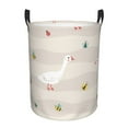 thumbnail image 1 of Kll Funny Goose1 Waterproof Foldable Laundry Hamper Bucket With Handles For Storage Bin,Kids Room,Home Organizer (Small), 1 of 8
