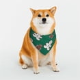 thumbnail image 1 of Kll Gingerbread Snowman Cookies Dog Bandanas,Triangle Reversible Pet Scarf For Small Medium Large And Extra Large Dogs-Medium, 1 of 7