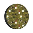 thumbnail image 1 of Kll Gnomes Playing In The Garden Tire Cover,Universal Wheel Tire Cover For Trailer, Rv, Suv, Truck,Camper And Many Vehicle,(16 Inch), 1 of 8