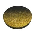thumbnail image 1 of Kll Gold Glitter Gradient Round Bar Chair Cushion Cover 12 Inch,Bar Stool Protector With Elastic, Soft Washable, 1 of 7