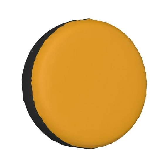 Kll Goldenrod Tire Cover,Universal Wheel Tire Cover For Trailer, Rv, Suv, Truck,Camper And Many Vehicle,(17 Inch)