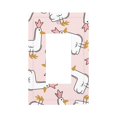thumbnail image 1 of Kll Goose Queen Wall Plate,Gloss Finish,Standard Size 1 - 5" X 3", Polycarbonate Thermoplastic,Electric Receptacle Plug Covers, 1 of 8