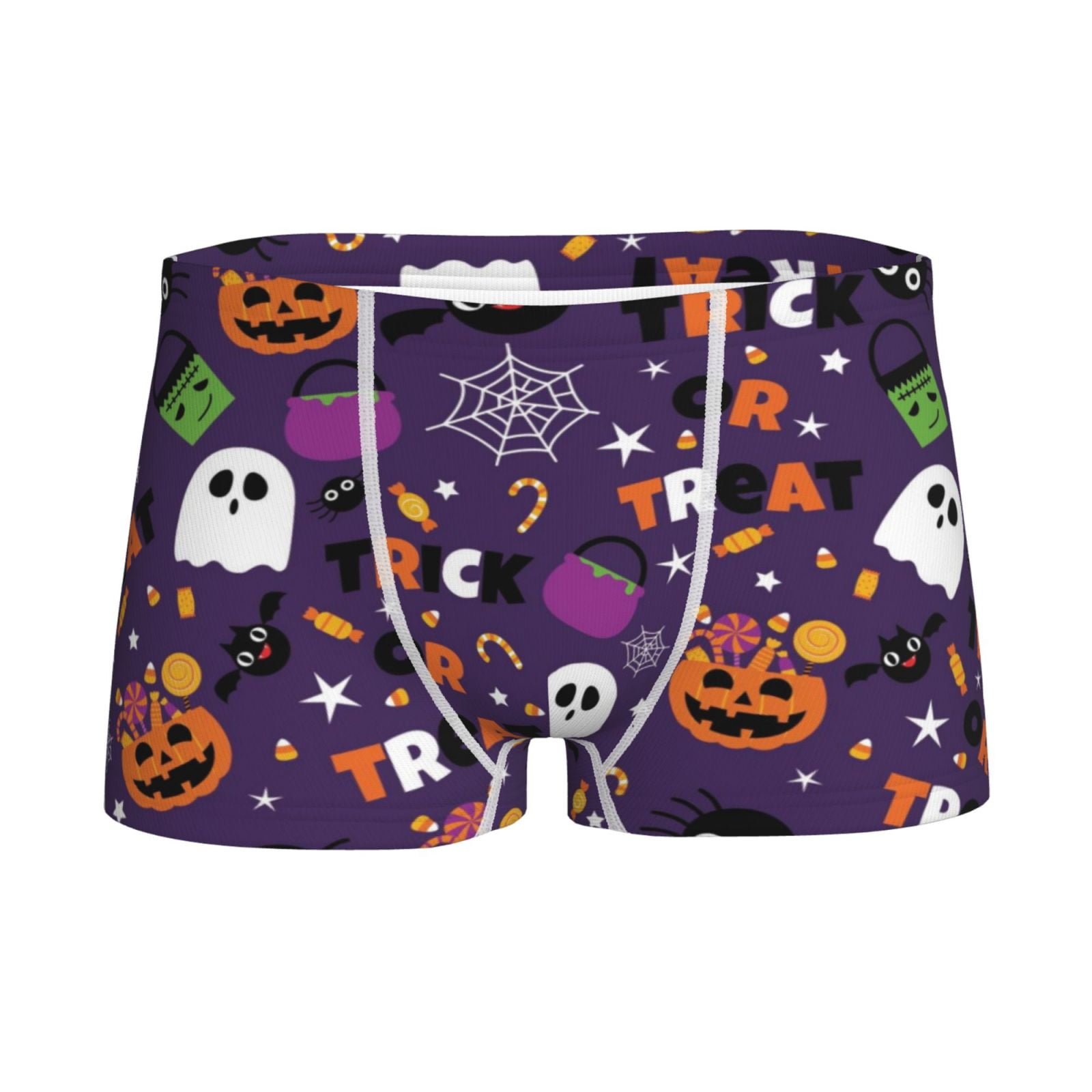 Kll Halloween Sweet Candy Underwear Boys' Boxer Briefs Shorts Toddler