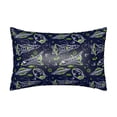 thumbnail image 1 of Kll Hand Drawn Rockets Pattern Silk Pillowcase For Hair And Skin Standard Size 20"X 30" Soft Breathable Pillow Covers For Sleeping, 1 of 8