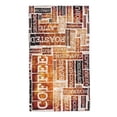 thumbnail image 1 of Kll Hand Drawn Vintage Coffee Ultra Absorbent & Soft Hand Towels For Bath, Hand, Face, Gym And Spa-27.5x16in, 1 of 9