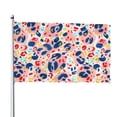 thumbnail image 1 of Kll Hand Painted Abstract Leopard Print Flag 4x6 Ft Parade Party Flag Outdoor Flag Decorative Flag Banner Flags Garden Flag Home House Flags, 1 of 7