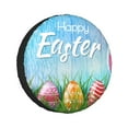 thumbnail image 1 of Kll Happy Easter Tire Cover,Universal Wheel Tire Cover For Trailer, Rv, Suv, Truck,Camper And Many Vehicle,(14 Inch), 1 of 8