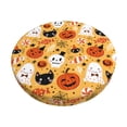 thumbnail image 1 of Kll Happy Halloween 5 Round Bar Chair Cushion Cover 12 Inch,Bar Stool Protector With Elastic, Soft Washable, 1 of 7