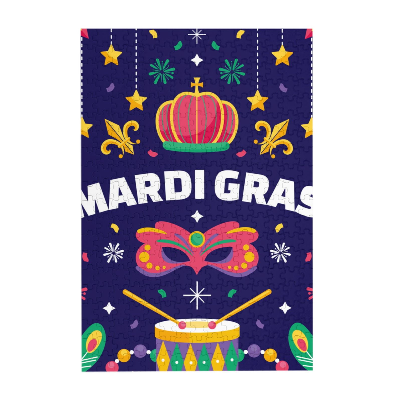 Kll Happy Mardi Gras - 300 Piece Jigsaw Puzzle For Adult And Teenagers ...