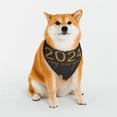 thumbnail image 1 of Kll Happy New Year 2024 Dog Bandanas,Triangle Reversible Pet Scarf For Small Medium Large And Extra Large Dogs-Medium, 1 of 7