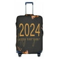 thumbnail image 1 of Kll Happy New Year 2024 Luggage Cover Suitcase Cover Suitcase Protector (Luggage not included)-Medium, 1 of 8
