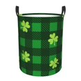 thumbnail image 1 of Kll Happy St. Patrick'S Day5 Waterproof Foldable Laundry Hamper Bucket With Handles For Storage Bin,Kids Room,Home Organizer (), 1 of 8