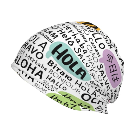 Kll Hello Winter Fall Beanie Knit Hats For Men & Women - Warm & Soft Stylish Toboggan Caps For Cold Weather