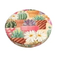 thumbnail image 1 of Kll High Detail Succulent And Cactus Seamless Patternsss Round Bar Chair Cushion Cover 14 Inch,Bar Stool Protector With Elastic, Soft Washable, 1 of 7