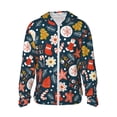 thumbnail image 1 of Kll Holiday Christmas Cookies Print Men'S Women’s Upf 50+ Sun Protection Outdoor Hoodie Jacket Long Sleeve Fishing Hiking Performance Shirt- X-Large, 1 of 8