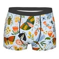 thumbnail image 1 of Kll Insects And Flowers Men'S Cotton Boxer Briefs Underwear-Medium, 1 of 9