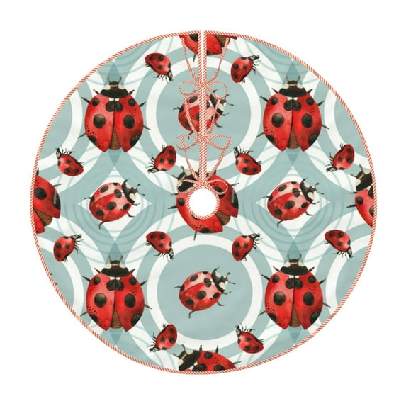Kll Insects Christmas Tree Skirt 30",Party Decorations Farmhouse For Christmas Decorations Holiday Party