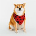 thumbnail image 1 of Kll Ladybug Pattern Dog Bandanas,Triangle Reversible Pet Scarf For Small Medium Large And Extra Large Dogs-Medium, 1 of 8