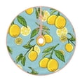 thumbnail image 1 of Kll Lemon Christmas Tree Skirt 36",Party Decorations Farmhouse For Christmas Decorations Holiday Party, 1 of 8