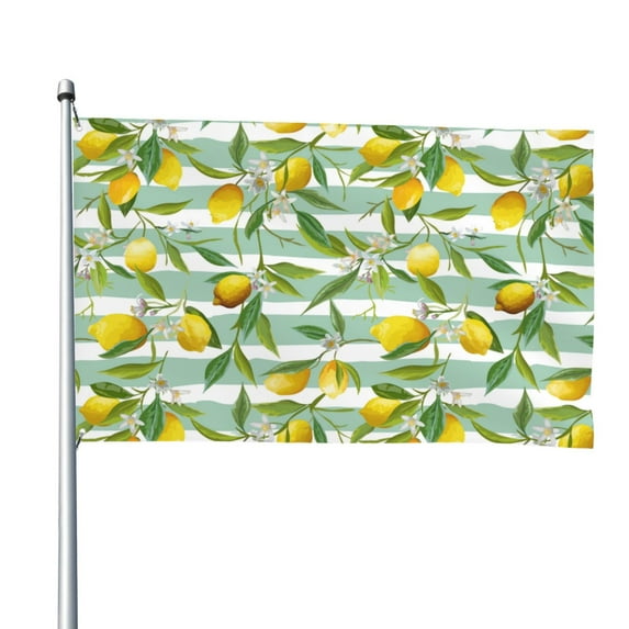 Kll Lemon Flag 4x6 Ft Parade Party Flag Outdoor Flag Decorative Flag Banner Flags Garden Flag Home House Flags