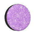 thumbnail image 1 of Kll Lilac Glittering Tire Cover,Universal Wheel Tire Cover For Trailer, Rv, Suv, Truck,Camper And Many Vehicle,(17 Inch), 1 of 7