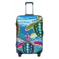 thumbnail image 1 of Kll Little Sea Turtles Luggage Cover Suitcase Cover Suitcase Protector (Luggage not included)-Large, 1 of 8