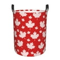 thumbnail image 1 of Kll Maple Leaves Waterproof Foldable Laundry Hamper Bucket With Handles For Storage Bin,Kids Room,Home Organizer (Small), 1 of 8