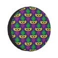 thumbnail image 1 of Kll Mardi Gras Carnival3 Tire Cover,Universal Wheel Tire Cover For Trailer, Rv, Suv, Truck,Camper And Many Vehicle,(15 Inch), 1 of 8