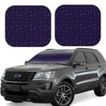 thumbnail image 1 of Kll Mathematical Symbols Windshield Sun Shade 2-Piece Foldable Car Front Window Sunshade For Most Sedans Suv Truck- Small, 1 of 7
