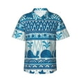 thumbnail image 1 of Kll Men'S Hawaiian Shirt Short Sleeve Button Down Beach Shirts-Sea Underwater Animals, 1 of 8