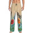 thumbnail image 1 of Kll Mens Pajama Pants For Men,Mens Lounge Pants,Funny Gifts For Men,Men'S Pajama Bottoms-Colorful Plants And Insects, 1 of 9