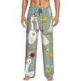 thumbnail image 1 of Kll Mens Pajama Pants For Men,Mens Lounge Pants,Funny Gifts For Men,Men'S Pajama Bottoms-Cute Farm Birds, 1 of 9