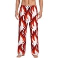 thumbnail image 1 of Kll Mens Pajama Pants For Men,Mens Lounge Pants,Funny Gifts For Men,Men'S Pajama Bottoms-Fire Symbols, 1 of 9