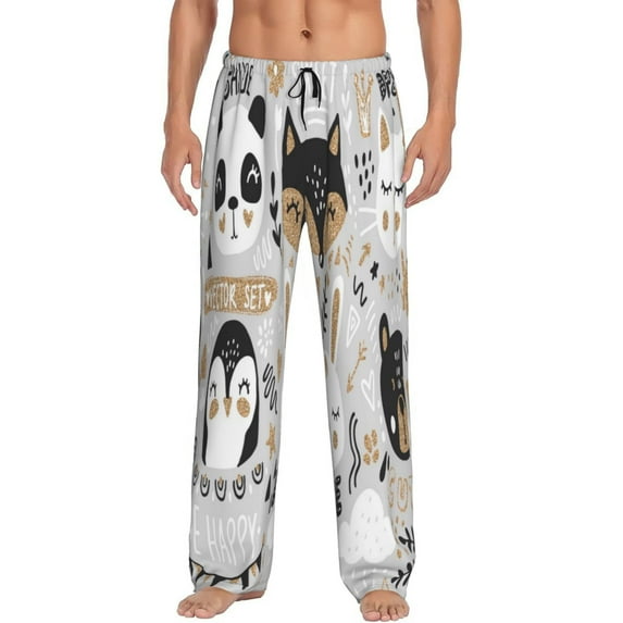 Kll Mens Pajama Pants For Men,Mens Lounge Pants,Funny Gifts For Men,Men'S Pajama Bottoms-Funny Animals Series