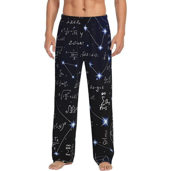 Kll Mens Pajama Pants For Men,Mens Lounge Pants,Funny Gifts For Men,Men'S Pajama Bottoms-Physical Formulas