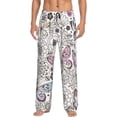 thumbnail image 1 of Kll Mens Pajama Pants For Men,Mens Lounge Pants,Funny Gifts For Men,Men'S Pajama Bottoms-Vintage Butterflies, 1 of 9