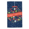 thumbnail image 1 of Kll Merry Christmas 1 Ultra Absorbent & Soft Hand Towels For Bath, Hand, Face, Gym And Spa-27.5x16in, 1 of 9