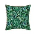 thumbnail image 1 of Kll Monstera Leaves Decorative Throw Pillow Covers Velvet Soft For Couch Sofa Bedroom Living Room Outdoor -20"X20", 1 of 8