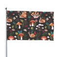 thumbnail image 1 of Kll Mushroom With Snails Flag 4x6 Ft Parade Party Flag Outdoor Flag Decorative Flag Banner Flags Garden Flag Home House Flags, 1 of 7