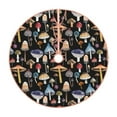 thumbnail image 1 of Kll Mushrooms And Autumn Leaves Christmas Tree Skirt 48",Party Decorations Farmhouse For Christmas Decorations Holiday Party, 1 of 8