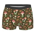 thumbnail image 1 of Kll Mushrooms And Autumn Men'S Cotton Boxer Briefs Underwear-X-Large, 1 of 9