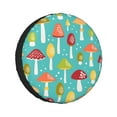 thumbnail image 1 of Kll Mushrooms Tire Cover,Universal Wheel Tire Cover For Trailer, Rv, Suv, Truck,Camper And Many Vehicle,(14 Inch), 1 of 7