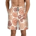 thumbnail image 1 of Kll Mushrooms2 Men'S Casual Summer Beach Shorts Hawaiian Shorts With Pockets-Xx-Large, 1 of 9