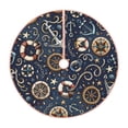 thumbnail image 1 of Kll Nautical Christmas Tree Skirt 36",Party Decorations Farmhouse For Christmas Decorations Holiday Party, 1 of 8