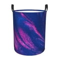 thumbnail image 1 of Kll Neon Gradient Blue Waterproof Foldable Laundry Hamper Bucket With Handles For Storage Bin,Kids Room,Home Organizer (Small), 1 of 8