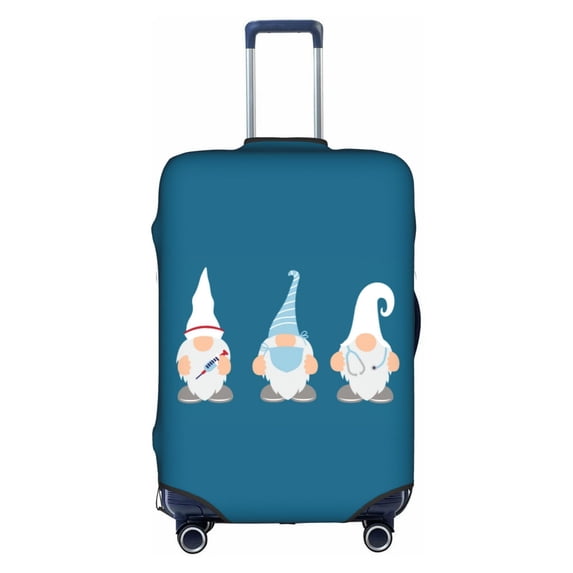 Kll Nurse Doctor Gnomes Luggage Cover Suitcase Cover Suitcase Protector-Small